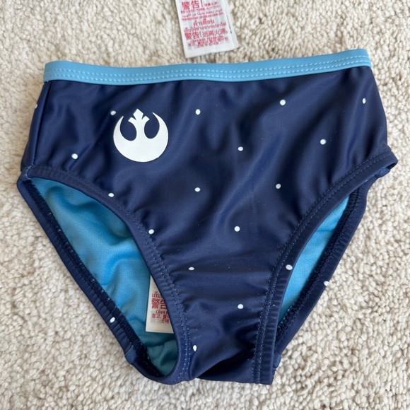 NWOT 2T Star Wars R2-D2 Two-Piece Swimsuit for Girls - Picture 10 of 16